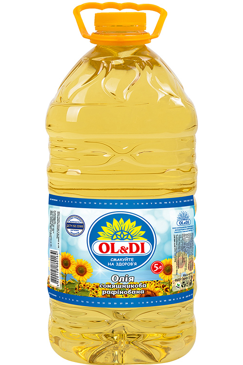 Олія соняшникова рафінована дезодорована виморожена (одержана з пресової) марки "П" OL&DI